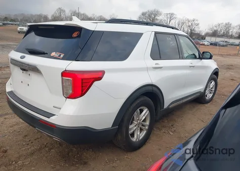 2020 Ford Explorer Xlt z USA, uszkodzony, nr VIN 1FMSK7DH2LGC42436